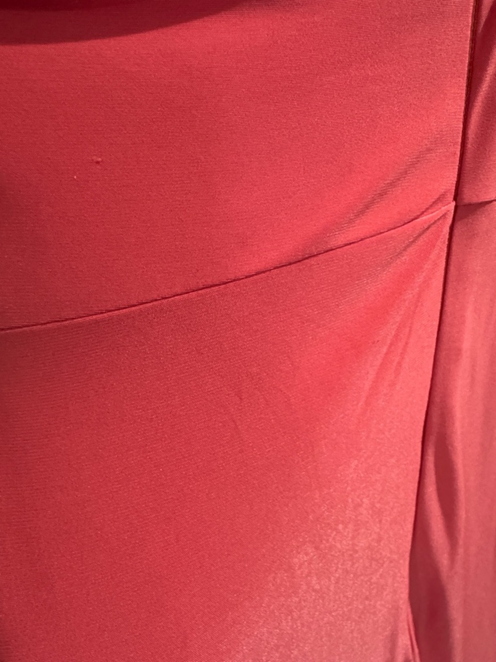 Club L London Alba Coral Maternity Halter Asymmetric Maxi Dress (Size 10) - Picture 14 of 14